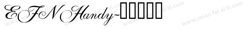 EFN Handy字体转换